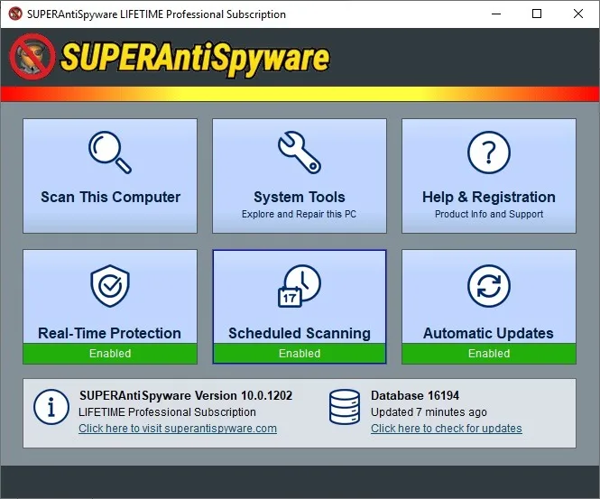 SUPERAntiSpyware Pro X