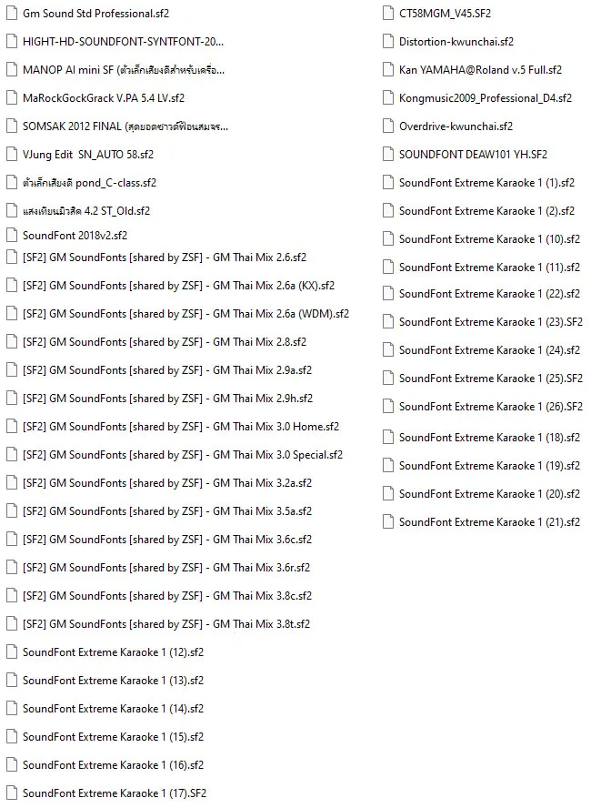 SoundFonts