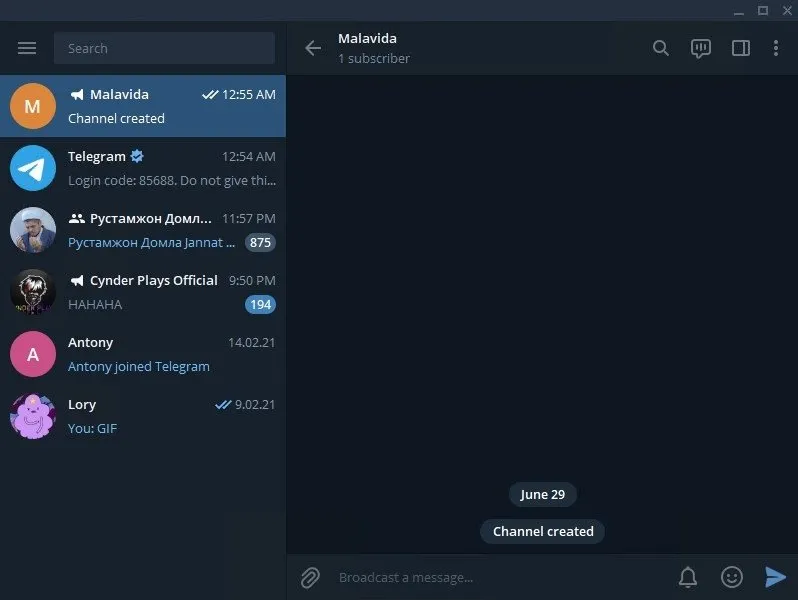 Telegram Desktop
