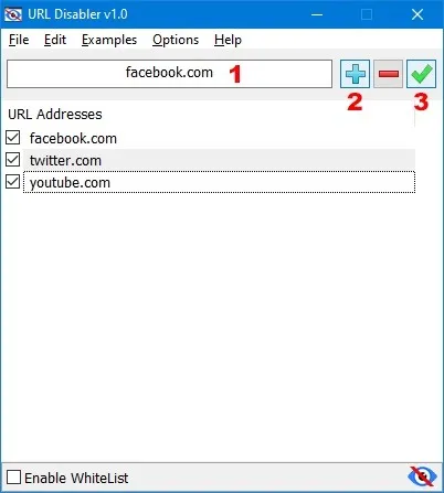 URL Disabler Main