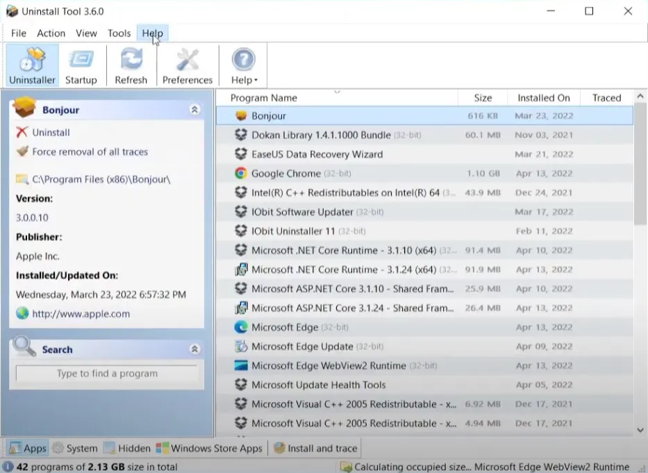Uninstall Tool