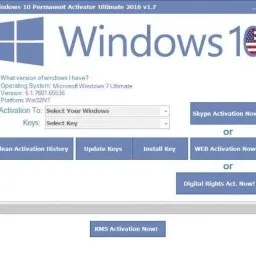 Win10 Permanent Activator Ultimate Logo