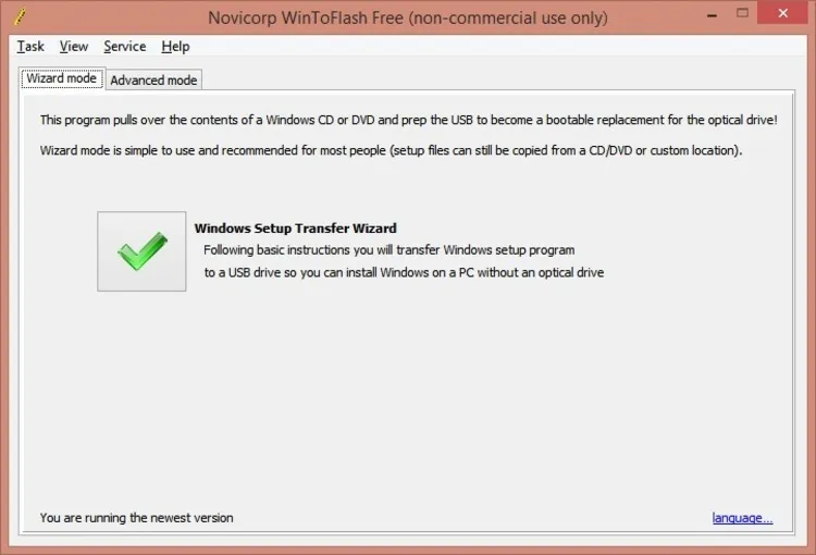 WinToFlash Pro