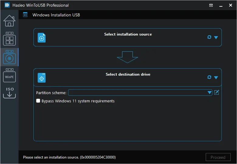 WinToUSB ISO