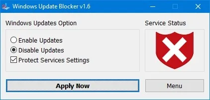 Windows Update Blocker