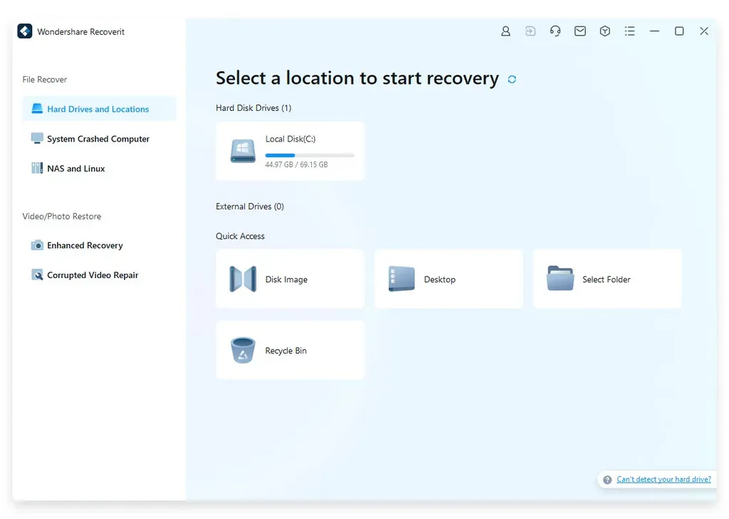Wondershare Recoverit