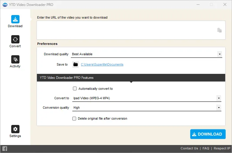 YTD Video Downloader Pro