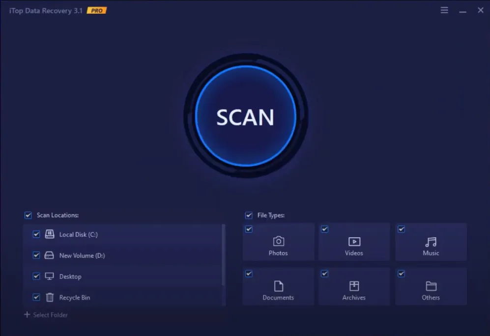 iTop Data Recovery Pro