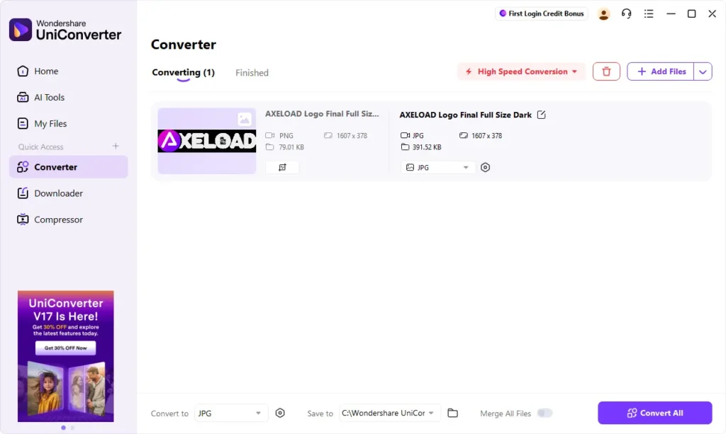 Wondershare UniConverter