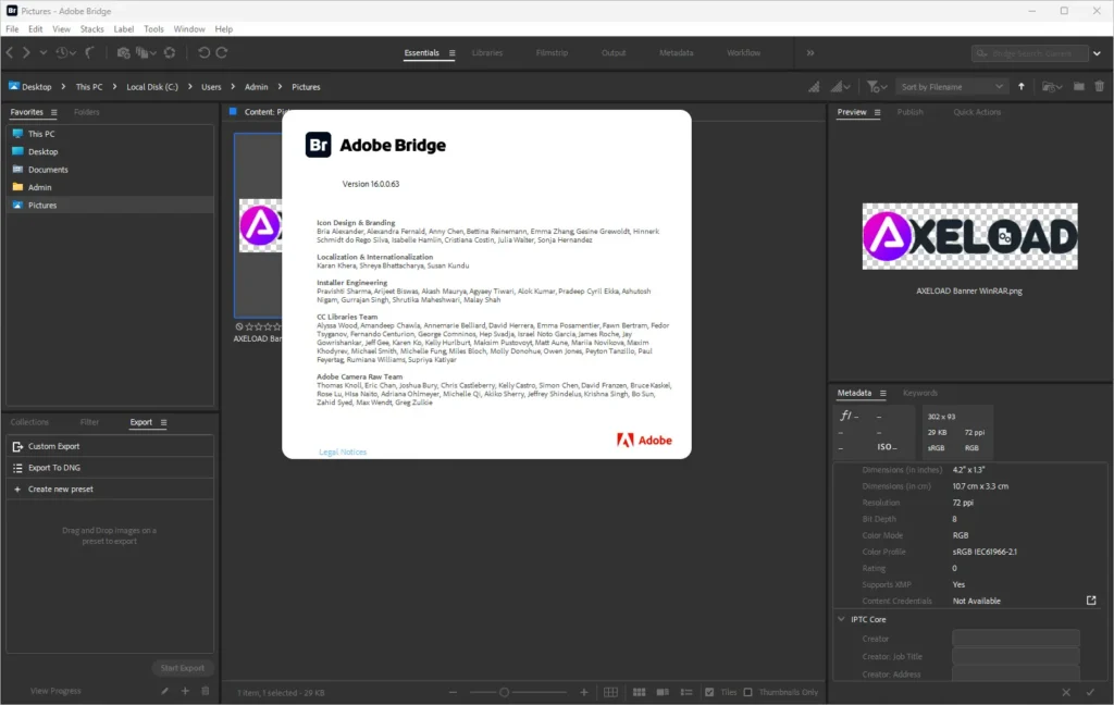 Adobe Bridge 2026