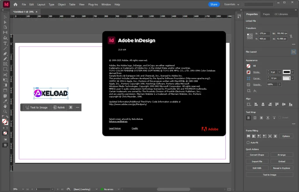 Adobe InDesign 2026