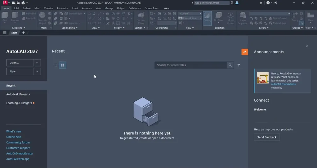 Autodesk AutoCAD 2027 2 Screenshot