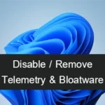 ปิด Telemetry + ลบ Bloatware บน Windows 11 เพื่อรีดเฟรมเรตเกม