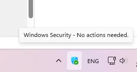 Temporarily Disable Windows Security 1