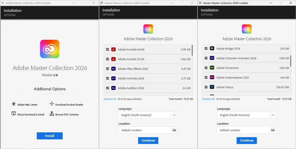 Adobe Master Collection 2026 2 Screenshot