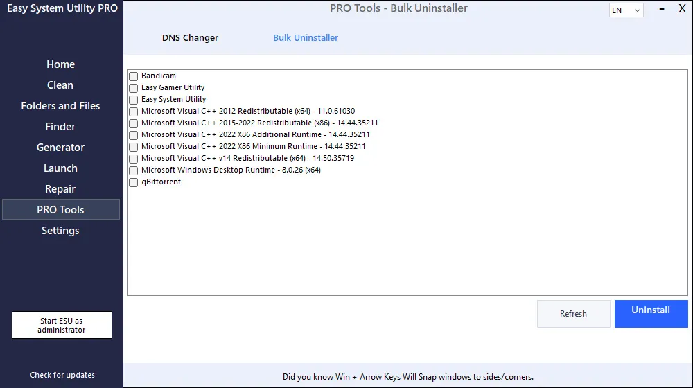 Easy System Utility Pro 3 Screenshot