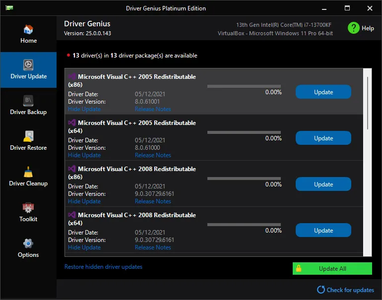 Driver Genius 2 Screenshot