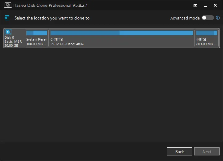 Hasleo Disk Clone 2 Screenshot