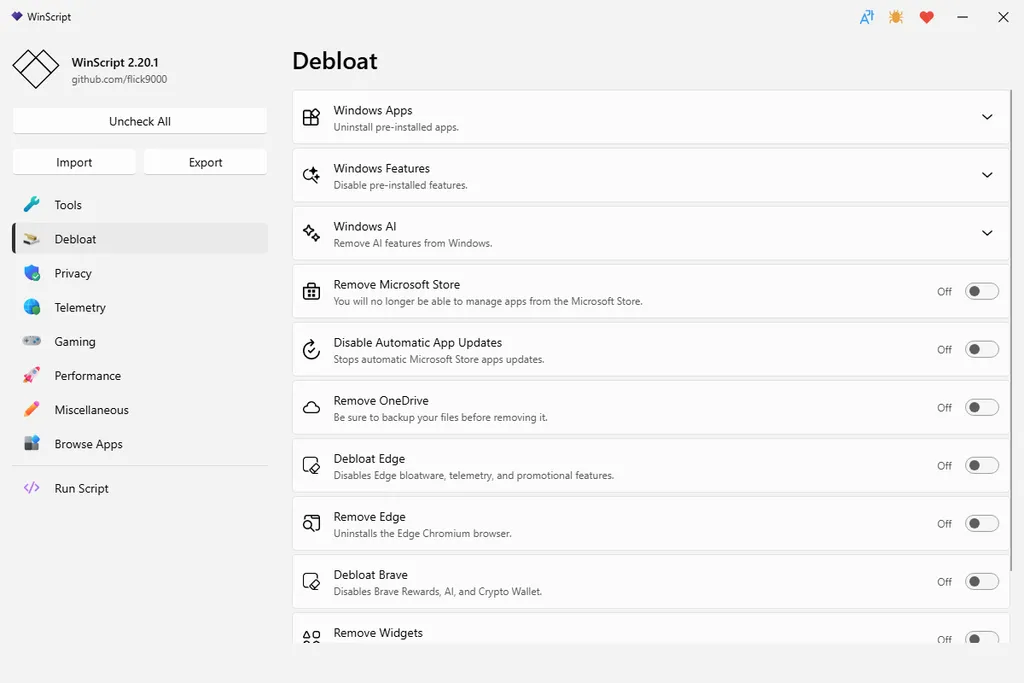 WinScript 2 Screenshot