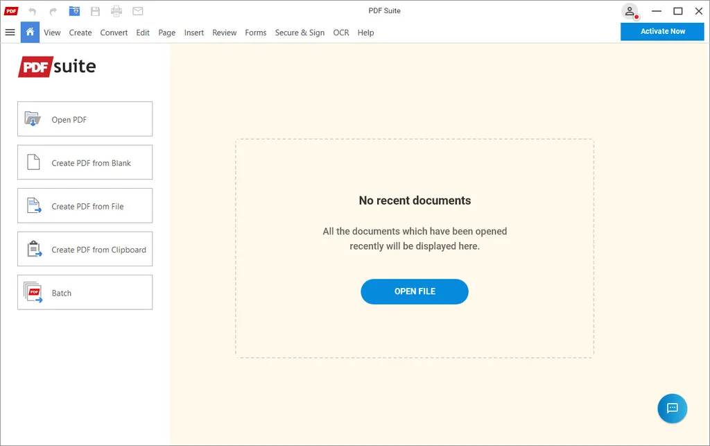 ดาวน์โหลด PDF Suite Pro โปรแกรมจัดการเอกสาร PDF ครบวงจร ภาพที่ 1