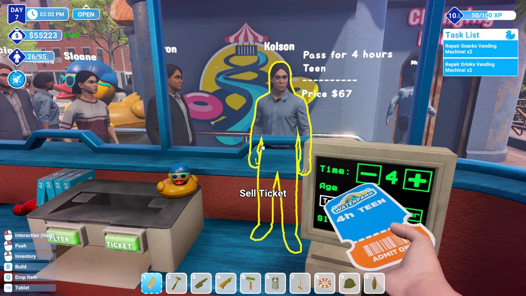 Waterpark Simulator 4 Screenshot
