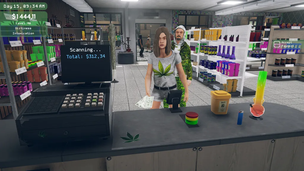 ดาวน์โหลด Weed Supermarket Simulator เกมบริหารร้านสายเขียว ภาพที่ 1