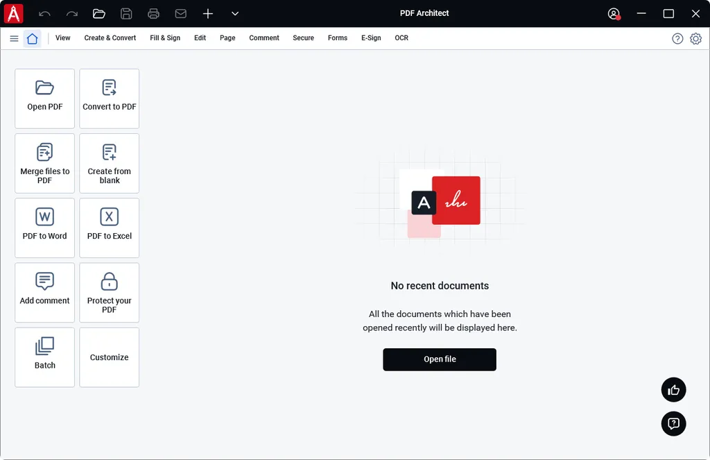 ดาวน์โหลด PDF Architect Pro ภาพที่ 1