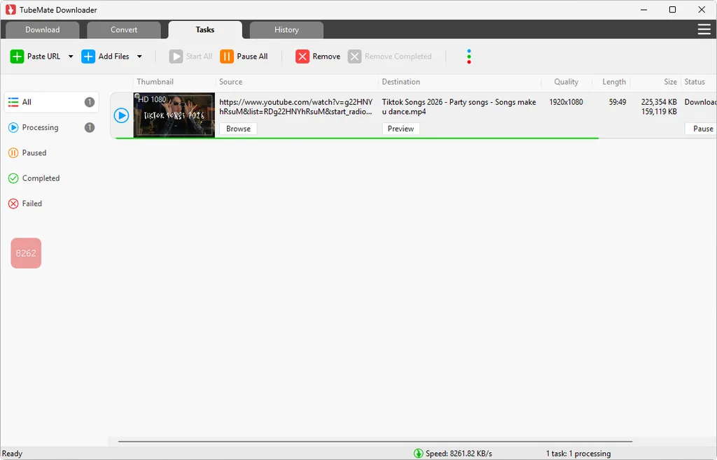 ดาวน์โหลด TubeMate Downloader ภาพที่ 3